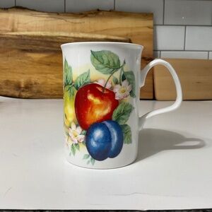 VTG Vintage 1993 Roy Kirkham Orchard Apples Plums Grapes & Pears Mug